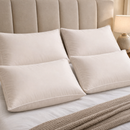 Kit com 4 Travesseiros de Pluma de Ganso – Antialérgicos, Supermacios e Confortáveis [PAGUE 1 E LEVE 4]